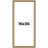 PosterPalooza | 16x36 Museum-Quality Picture Frame, UV Resistant Acrylic, Foam Board Backing, Available in 4 Finishes - 2 of 4
