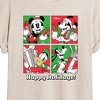 Women's - Disney - Holidays Oversized Graphic T-Shirt - 2 of 4