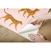 Roommates Cheetah Peel And Stick Wallpaper Pink/orange : Target