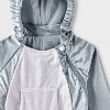 Toddler Shark Adaptive Halloween Costume Jumpsuit - Hyde and EEK! Boutique™ Gray - 4 of 4