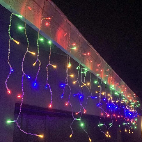 icicle led string lights