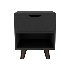 NicBex Nightstand with Drawers,Modern Side Table with Storage Space and Wood Frame,Bedside Table for Bedroom,Living Room - 1 of 4