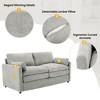 Runesay Upholstered Loveseat Sofa with Plush Cushion - 4 of 4