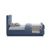 Meridian Furniture,Paxton Chenille Fabric Bed - 4 of 4
