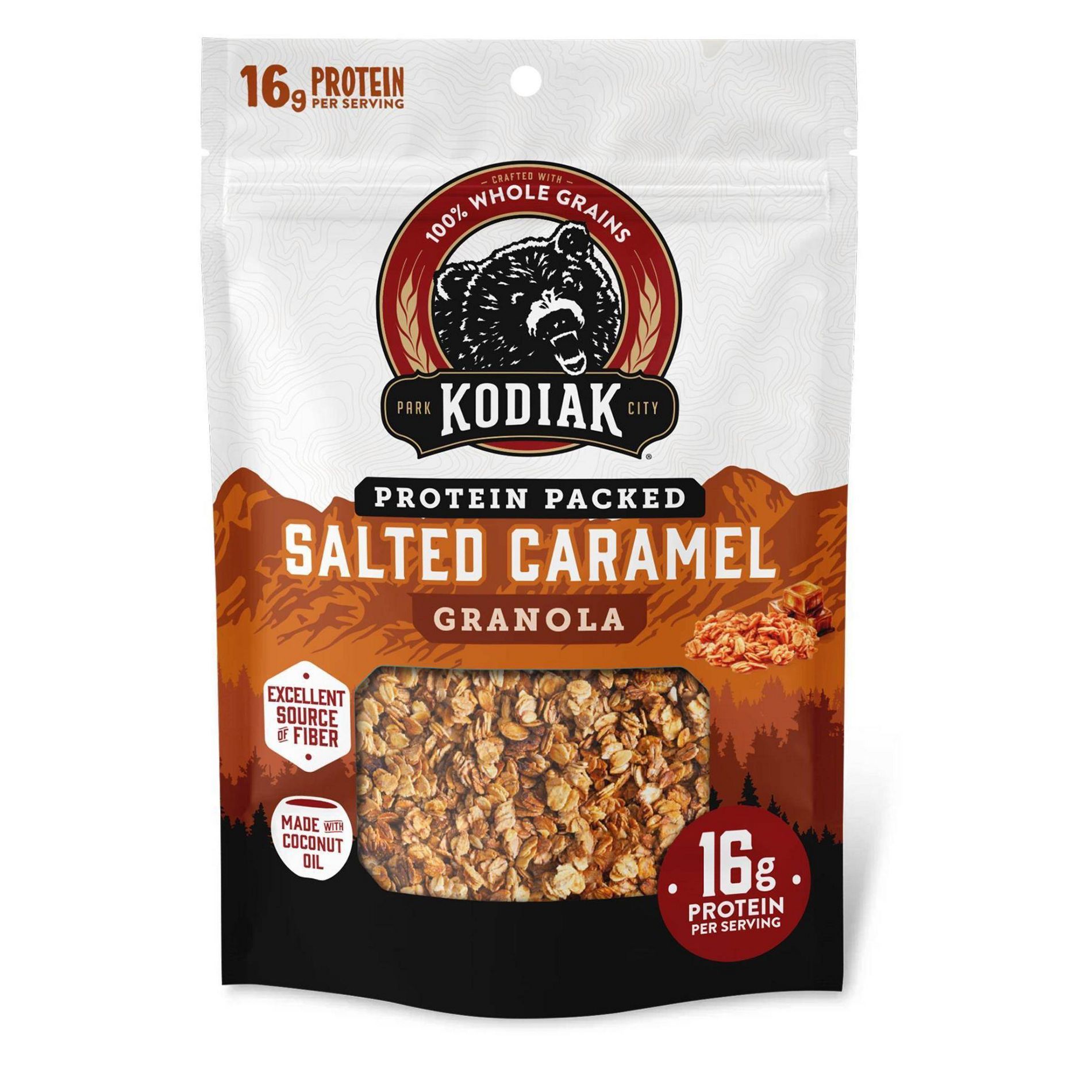 Kodiak Protein-Packed Salted Caramel Granola - 11oz