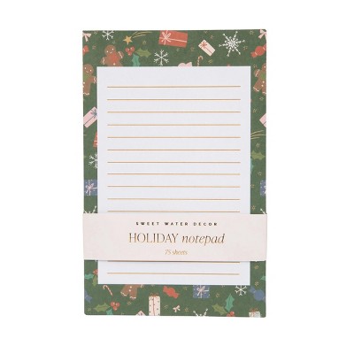 Sweet Water Decor Gingerbread Tear Off Notepad