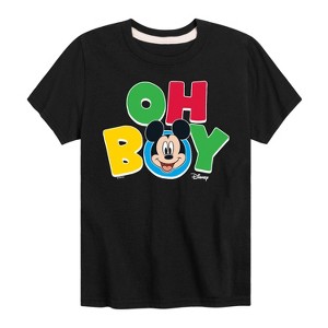 Boys' - Disney - Oh Boy Short Sleeve Graphic T-Shirt - 1 of 4
