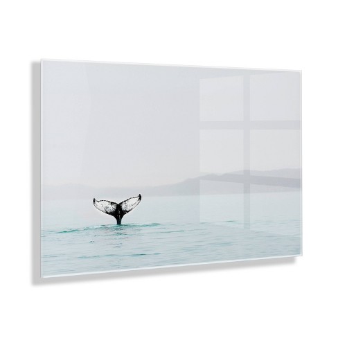 Whale Tale - 8x8 Framed