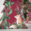 10"H, 12"H & 14"H Sullivans Christmas Deer Tabletop Christmas Trees Set of 3, Multicolor, Indoor Christmas Decor - 2 of 4