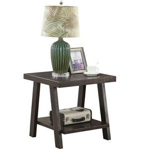 NicBex Modern Rectangle Wood Coffee Table Set of 3 with Open Storage Shelf for Living Room and Bedroom - 1 of 4
