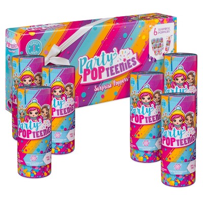 Party Popteenies Single Popper 6 pk