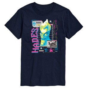 Men's - Disney - Hades Vapor Wave -Men's Short Sleeve Graphic T-Shirt Short Sleeve Graphic T-Shirt - 1 of 4