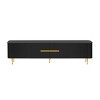 78.7'' TV Stand,Minimalist TV Stand With 4 Spacious Cabinets For 85 Inch TV,Modern Media Console,TV Stand For Living Room-Cuddlewood - 3 of 4