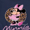 Girls' - Disney - Minnie Leopard Print Short Sleeve Graphic T-Shirt - 2 of 4