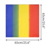 INSPIRE CHIC Women's Solid/Gradient Chiffon Square Soft Sheer Neck Scarves Neckerchief - 3 of 4