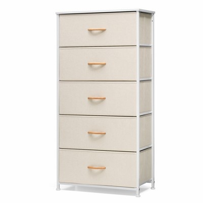 Pellebant 5 Drawers Vertical Dresser Storage Tower Organizer Unit for Bedroom
