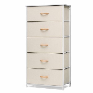 Pellebant 5 Drawers Vertical Dresser Storage Tower Organizer Unit for Bedroom - 1 of 4
