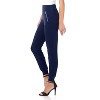 Rekucci Women’s Soft Chic Pull-On Pants with Zipper Pockets – Wrinkle-Resistant, Comfortable & Versatile - 2 of 4