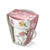 TAG Easter Bunny with Pink and Orange Floral Print Bone China Mug & Bowl Set - 2 of 3