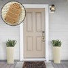 Casafield All-Weather Outdoor Planters with Liners - Set of 2, Tall Tapered Plant Boxes with Flower Pots for Front Porch, Deck, Patio, Garden - 2 of 4