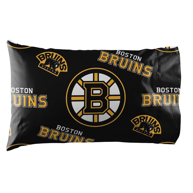 NHL Boston Bruins Rotary Bed Set, 3 of 4