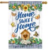 Briarwood Lane Spring House Flag 40x28 For Outdoor Country Home Sweet Home For Spring House Flag - 2 of 4