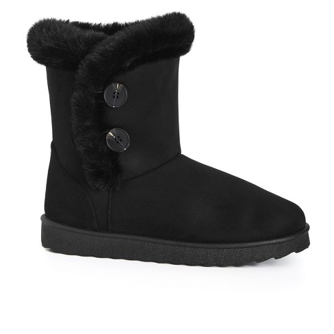 Cloudwalkers | Women's Hug Boot Reagan - Black - 8w : Target