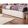 AFI Furnishings Raised Panel Bed Drawer Twin-Full White - 3 of 4