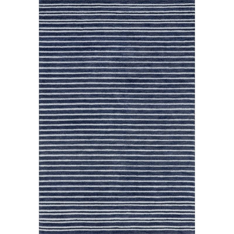 Emily Henderson x RugsUSA - Pacific Striped Wool Area Rug, 1 of 7