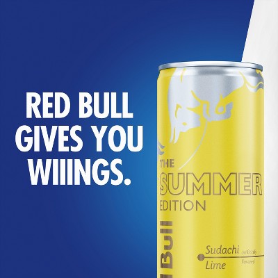 Red Bull Energy Drink - Sudachi Lime - 8.4oz/4pk