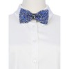 INSPIRE CHIC Women's Fine Diamonds Shiny Adjustable Bow Tie - 4 of 4