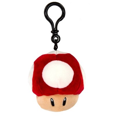 Nintendo Mario Kart Mocchi Mocchi Clip On Plush Mushroom Target