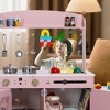Kinder King Wooden Kids Play Kitchen, Toy Kitchen Playset for Toddler, Pretend Oven, Microwave,  Realistic Kitchen Sets for Boys Girls Age 3+ - 4 of 4
