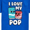 Boys' - Instant Message - I Love My Pop Short Sleeve Graphic T-Shirt - 2 of 4