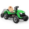 ANPABO 24V Tractor With Remote/Bluetooth, Titleable Trailer Included - 4 of 4