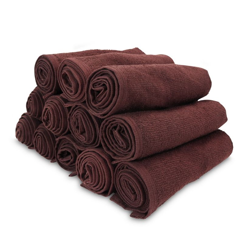 Arkwright Bleach Safe Sr. Salon Towels (12 Pack), 100% Ring Spun Cotton, 16x28, 1 of 8