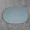 Colonial Mills Boca Raton - Federal Blue 2 Ft x11 Ft Runner (Oval) Rug Indoor/Outdoor 100% Polypropylene - 2 of 3