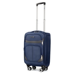 NEW YORK XPRESS Luggage WD-8815Large Softside 32'' Suitcase,Expandable Luggage,w/Spinner Wheels w/LOCK - 1 of 4