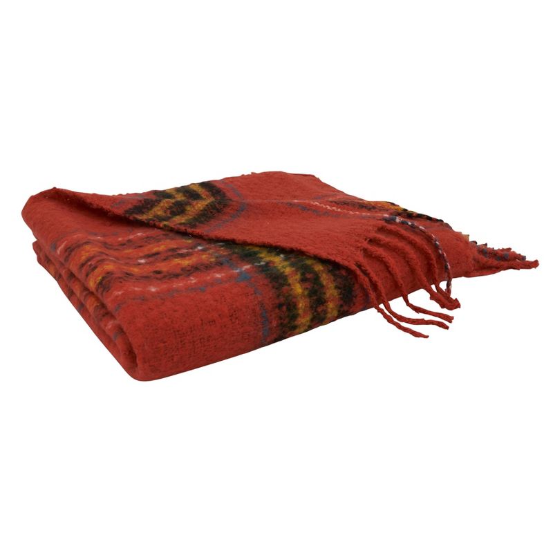 50"x60" Traditional Plaid Throw Blanket - Saro Lifestyle, 3 of 5
