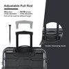 3 Piece Suitcase Set ABS+PC Hardside Luggage Set TSA Checked Large Luggage with Double Spinner Wheels Trave Luggage Set - 2 of 4