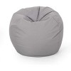 Bean Bag Chair Modern with Secure Removable Cover for Living Room 34in-3irtyhousy - 2 of 4
