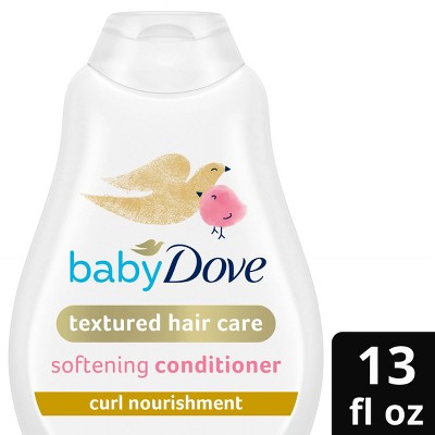 Image of Baby Dove Curl Nourishment Textured Hair Care Softening Conditioner - 13 fl oz