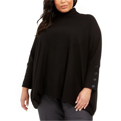 Anne Klein Womens Solid Pullover Sweater