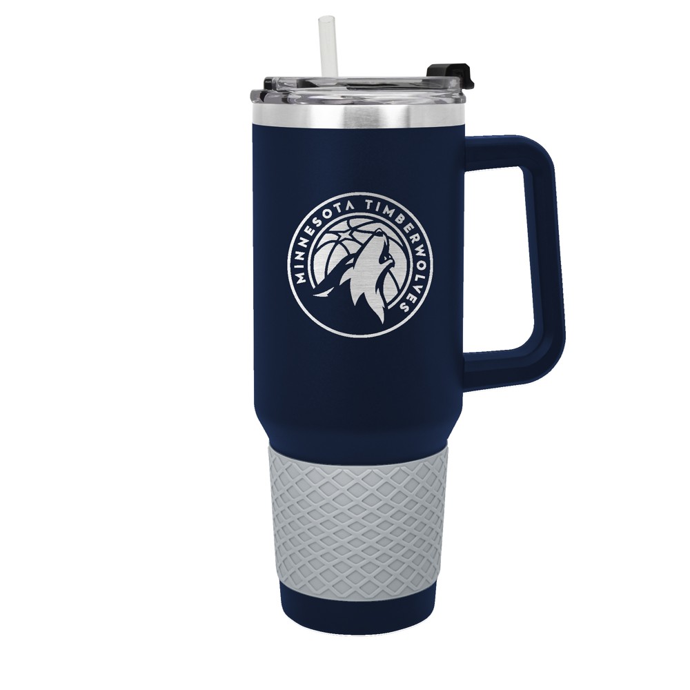 Photos - Glass NBA Minnesota Timberwolves 40oz Travel Mug