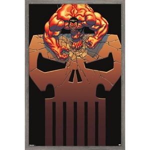Trends International Marvel Comics Red Hulk - Thunderbolts #31 Framed Wall Poster Prints - 1 of 4