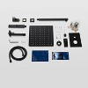 DOMETOUR Male NPT Folding Bathtub Shower Faucet, Matte Black 3 Function Tub Shower System with Rain Shower Head, Handheld, and Rough-in Valve - 3 of 4