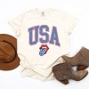 Simply Sage Market USA Patriotic Lips Garment Dyed Tee - 3 of 4