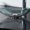Aquaterior 3" Mounting Ring Spacer Chrom For Bathroom Glass Vessel Sink Drain Mount Support Silver - 3 of 4