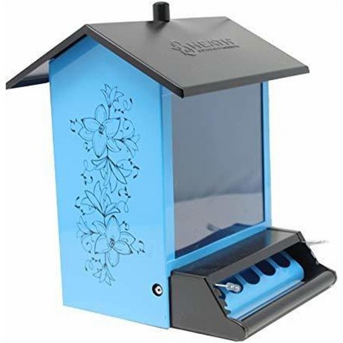 Heath Weight-activated Squirrel Resistant Feeder - Blue Black : Target