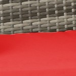 gray and red